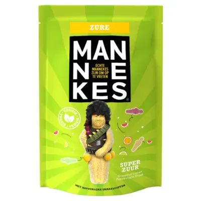 Zure Mannekes Zakje (25x 100gr)