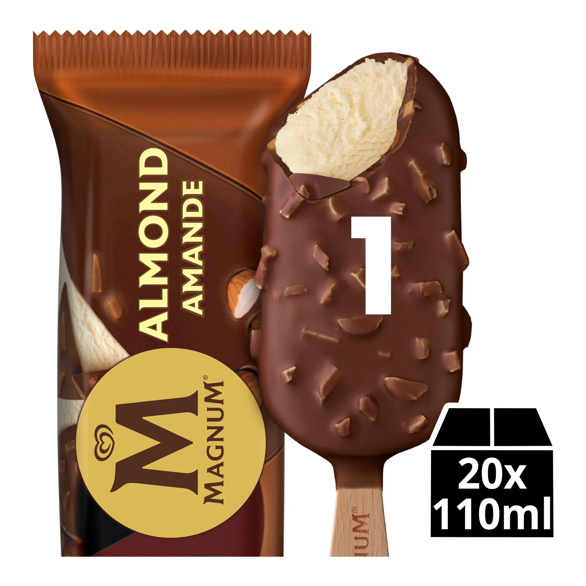 OLA Magnum Almond (20x 110 ml)
