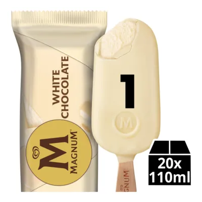 OLA Magnum Witte Chocolade (20x 110 ml)