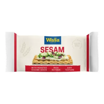 Wase Sesam Knäckebröd Singlepack (120x 13 gr)