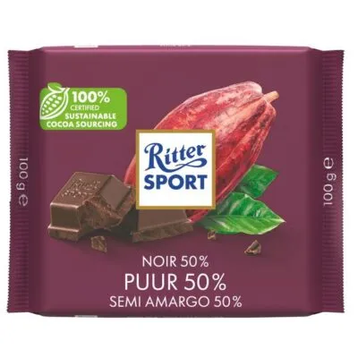 Ritter sport puur 100 gr