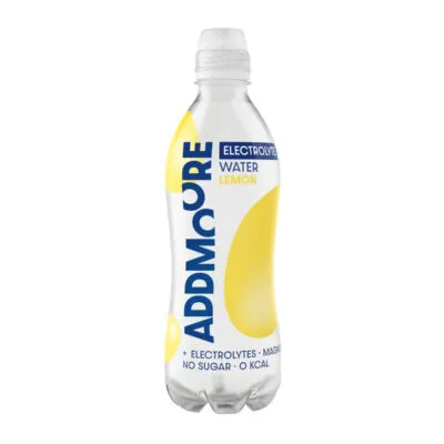 Addmoore electrolyte water lemon pet 0.5 liter