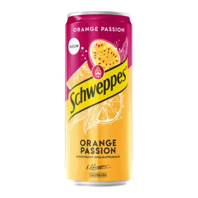 Schweppes orange passion blik 33cl. (4×6)