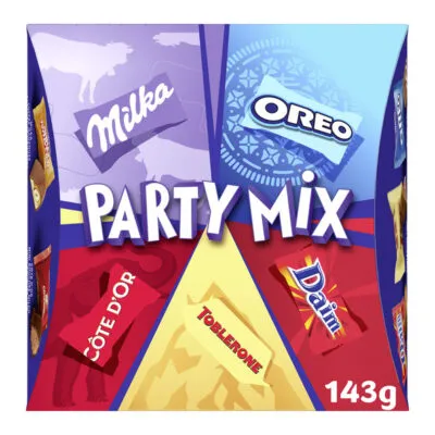 Milka party mix 143 gr 16 pralines