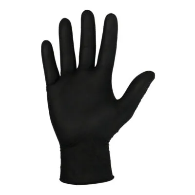Handschoen nitril zwart ongepoederd S a100
