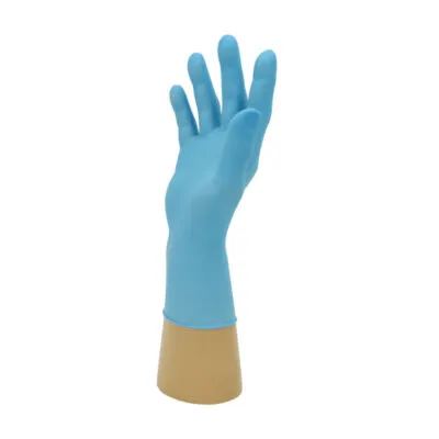 Handschoen nitril blauw ongepoederd L a100