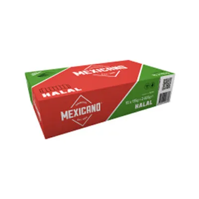De Vries mexicano rund/kip halal 135 gr