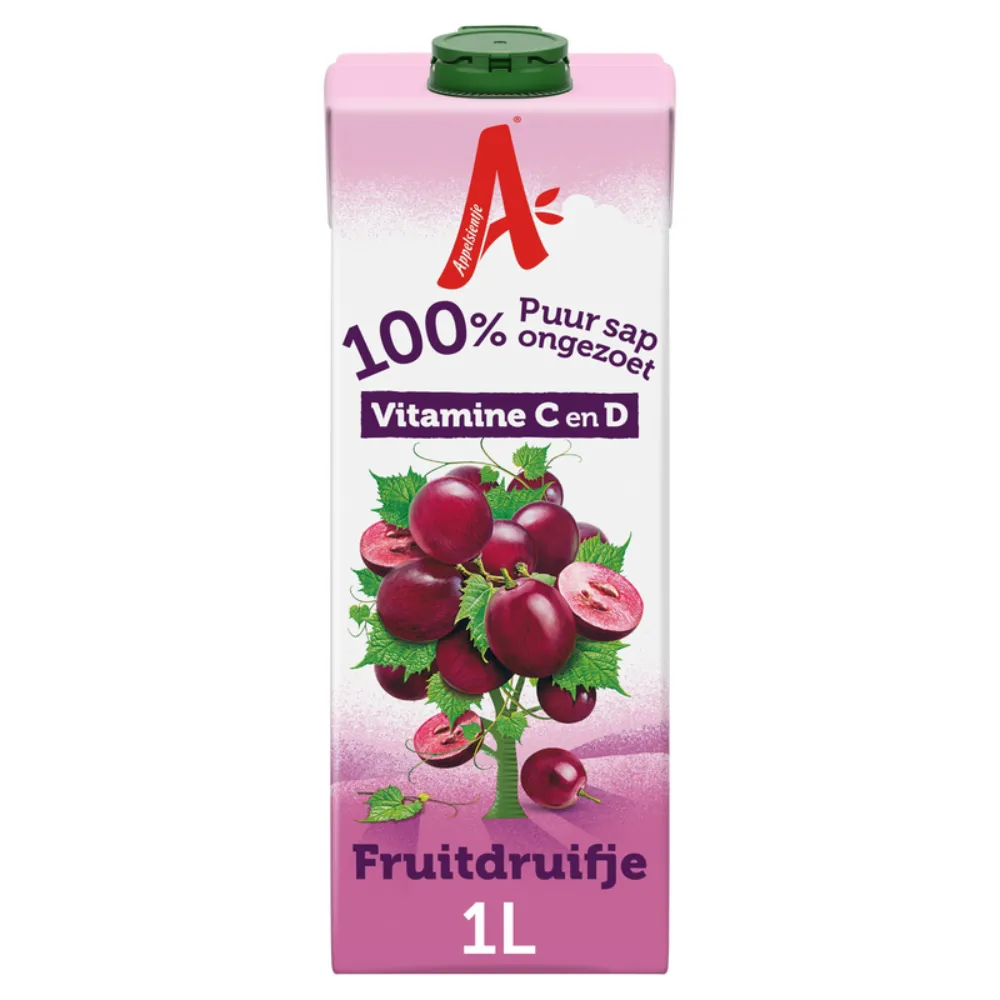 Appelsientje Fruitdruifje 100% Sap Pak (8x 1 Liter) 2
