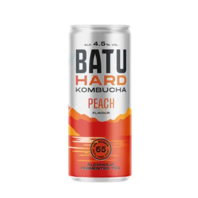 Batu Hard Kombucha Peach Blik