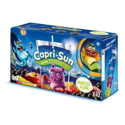 Capri-sun Monster Alarm pouch (40x 200ml) zijkant