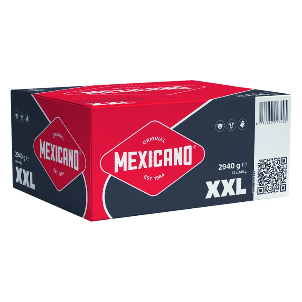De Vries Super Mexicano XXL Doos Zijkant