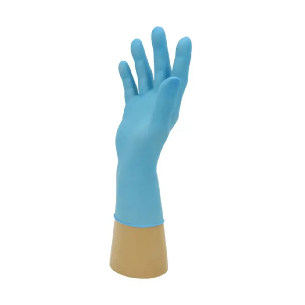 Handschoen Nitril Blauw Ongepoederd L