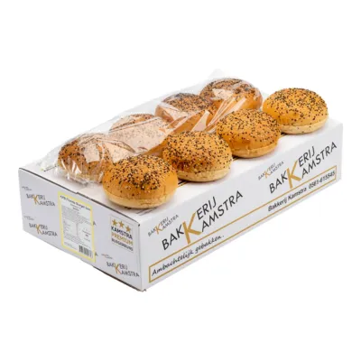 Kamstra de Luxe Florida Burger Bun 12 cm (16 stuks) doos