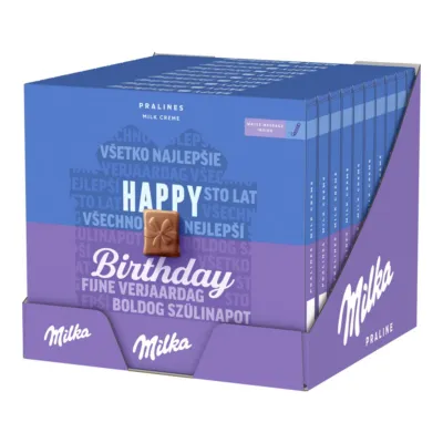 Milka Happy Birthday (10x 110gr) doos