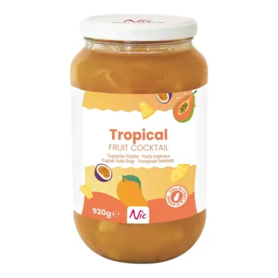 Nic Tropical Fruitcocktail pot (920gr)