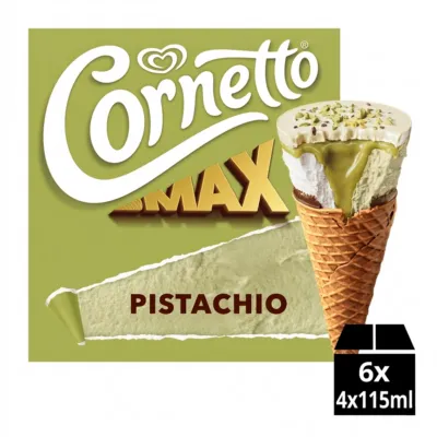 OLA Handijs Cornetto Pistache MAX (24x 115ml)