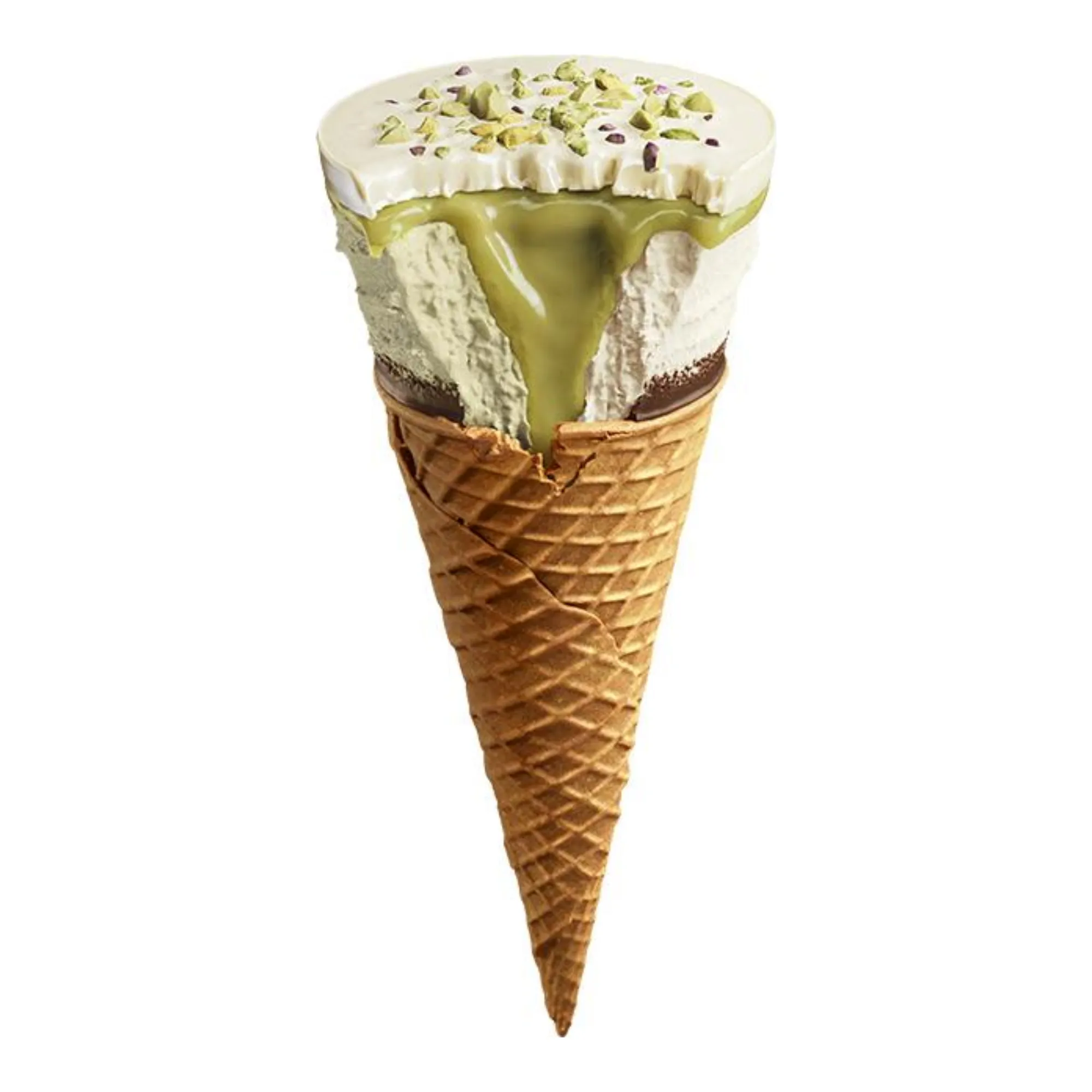 OLA Handijs Cornetto Pistache MAX (24x 115ml) - Afbeelding 2