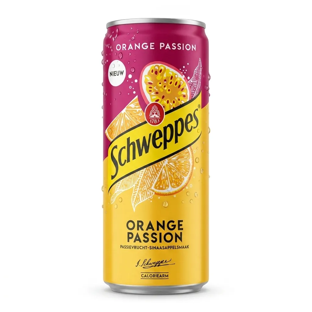 Schweppes Orange Passion blik (24x 33cl)