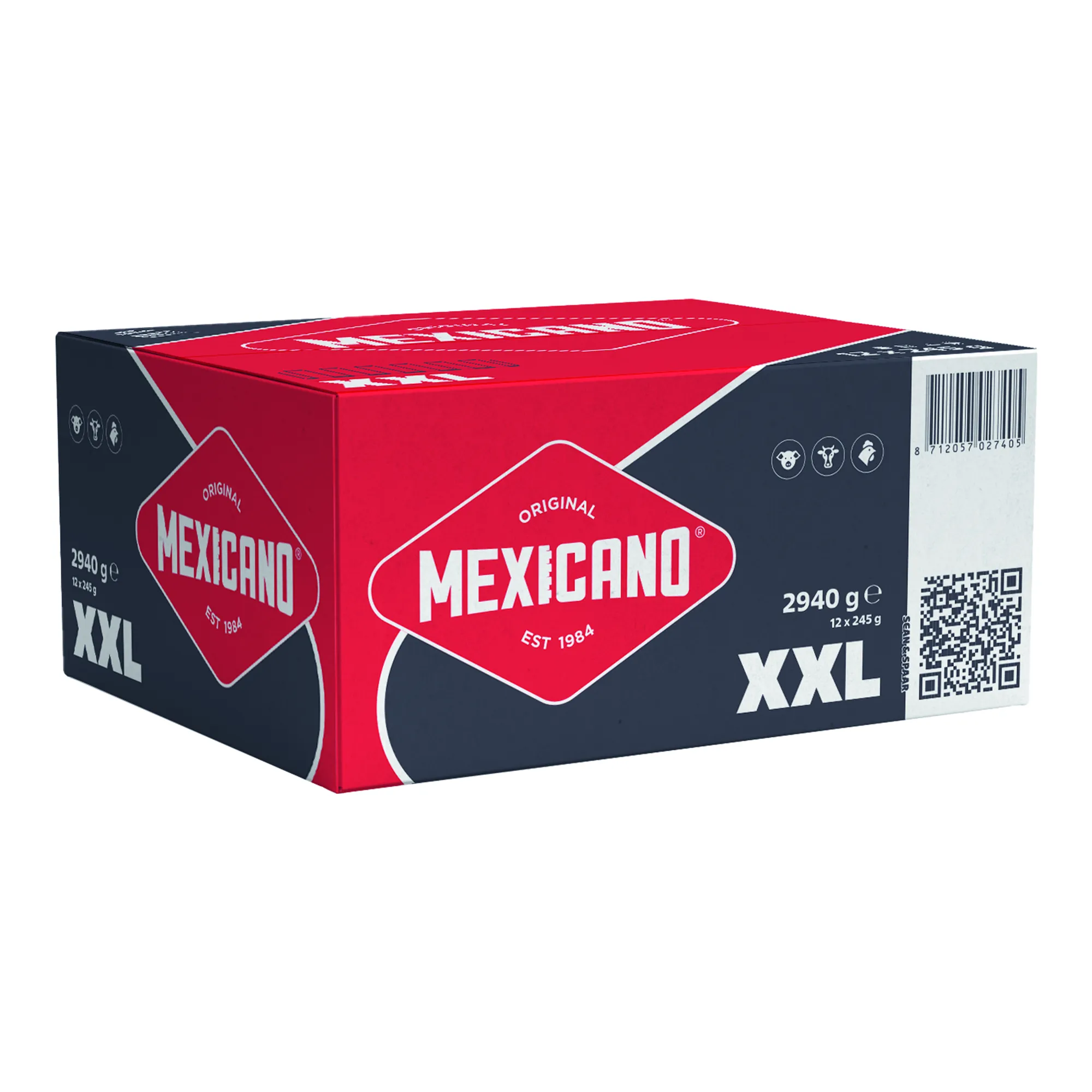 De Vries Super Mexicano XXL (12x 245 gram)