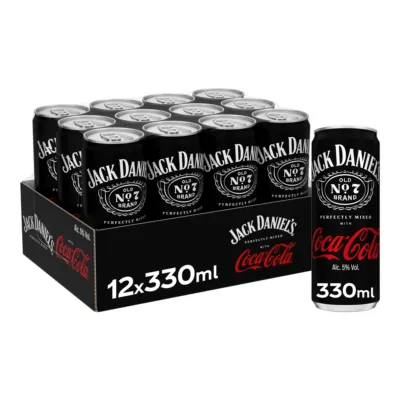 Jack Daniel'S &Amp; Coca Cola Sleek (12x 33 cl)