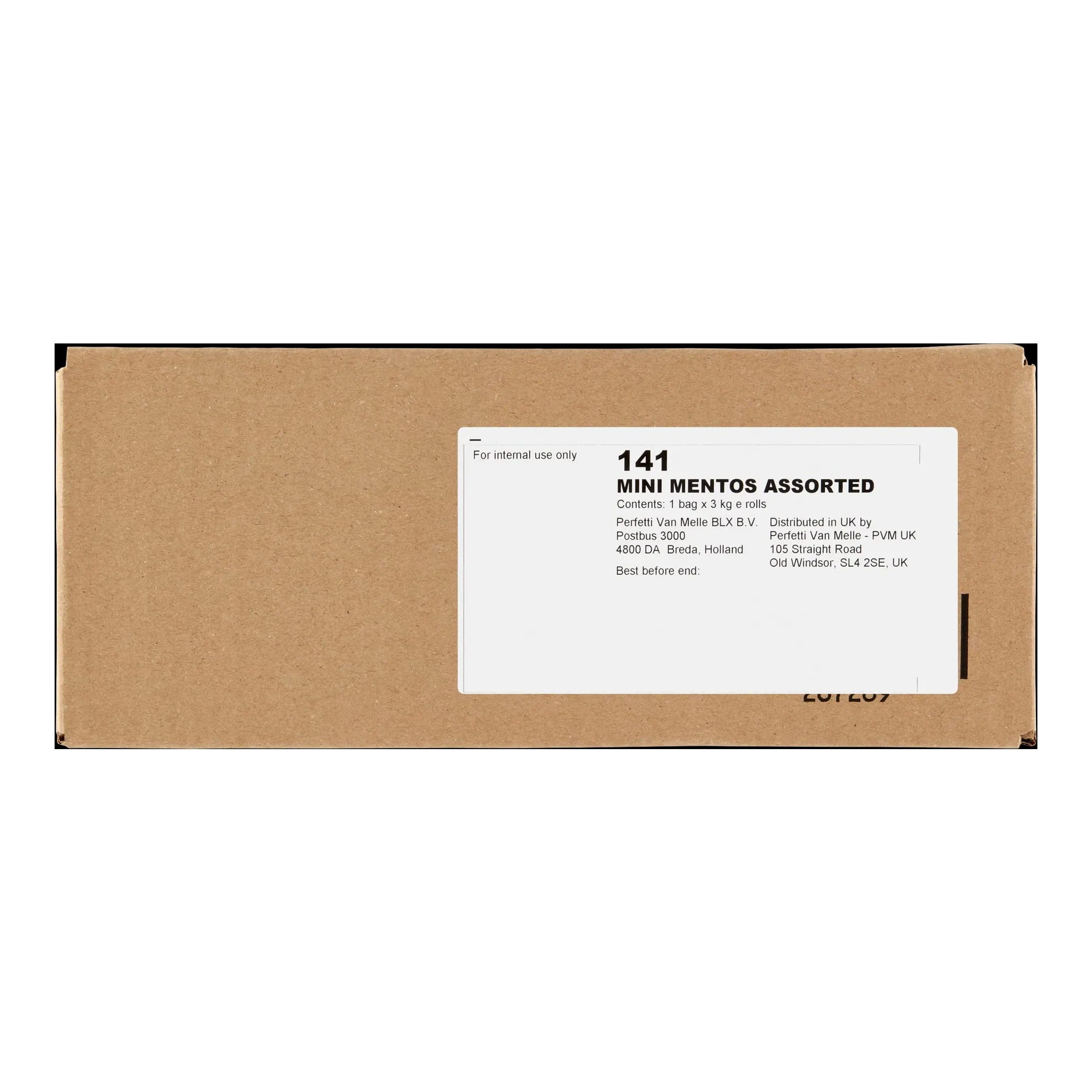 Mini Mentos Fruit Assorti (3x 1 Kg)