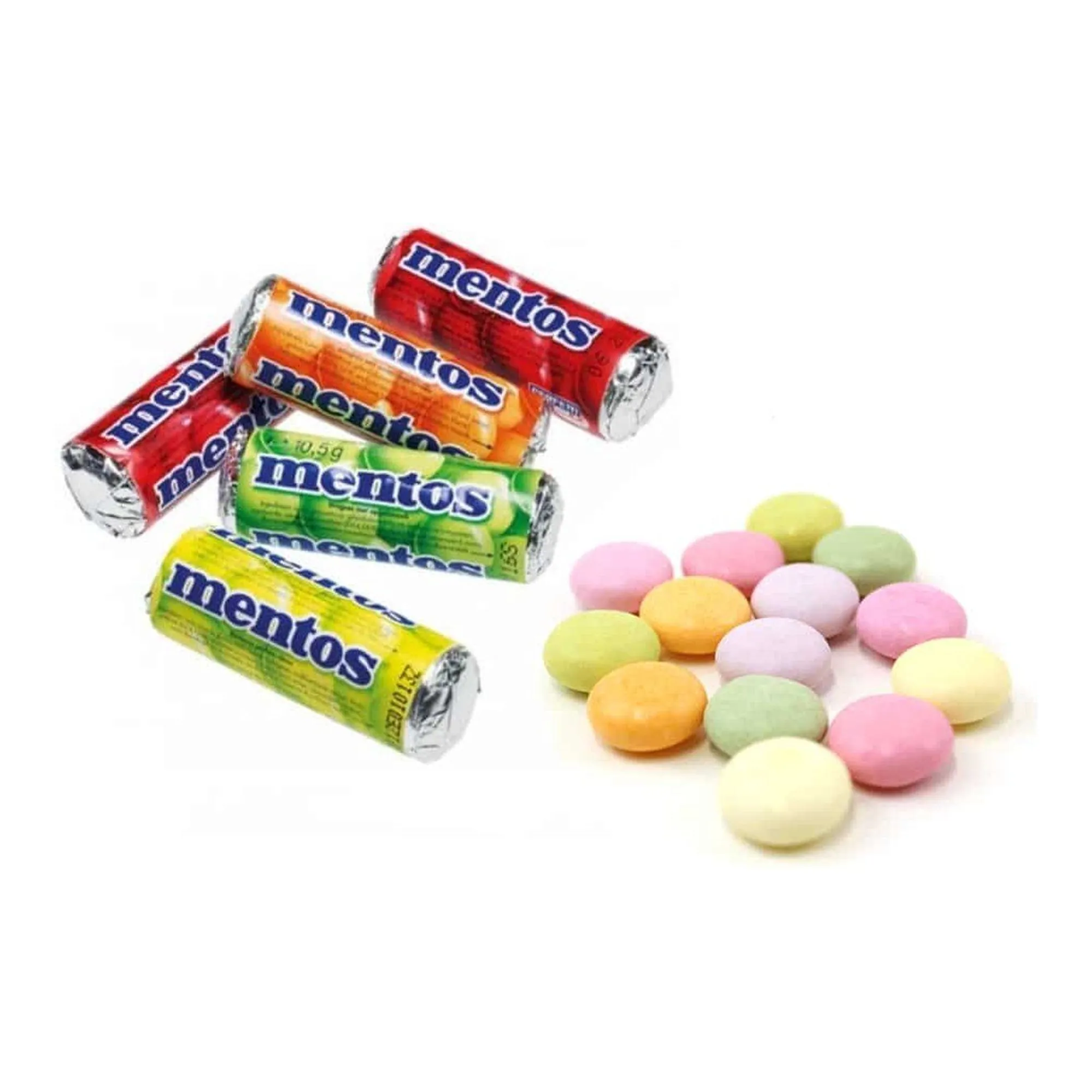 Mini Mentos Fruit Assorti (3x 1 Kg)