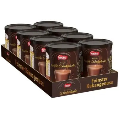 Nestle Feinste Heisse Chocolade Dose (8x 250 gr)
