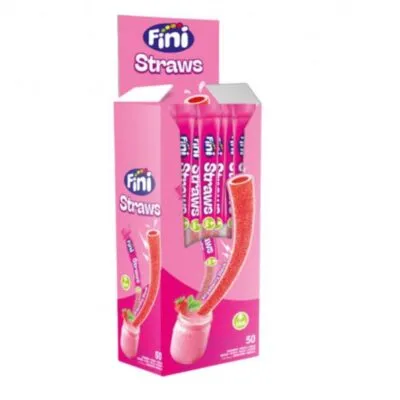 Fini Straws Rainbow (50x 25 gr)