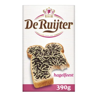 De ruijter hagelfeest melk & puur 390 gr