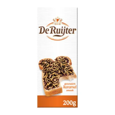 De ruijter gezouten karamel smaak 200 gr