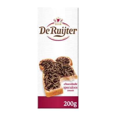 De ruijter chocolade speculoos smaak 200 gr