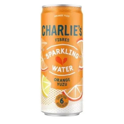 Charlie’s fibers orange yuzu blik 33 cl
