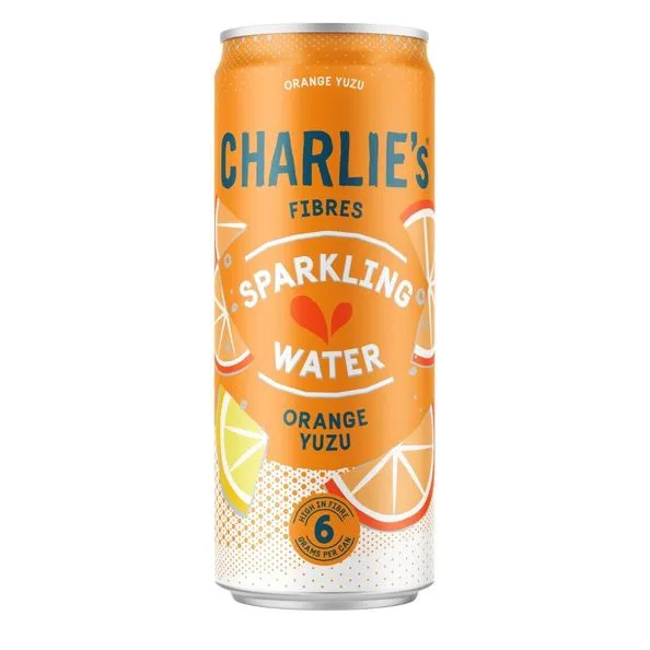 Charlie’s fibers orange yuzu blik 33 cl