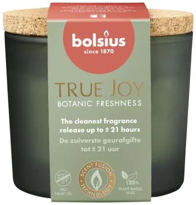 Bolsius geurglas 66/83 true joy botanic fresh a6