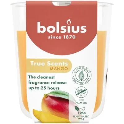 Bolsius geurglas 80/73 true scents mango a6