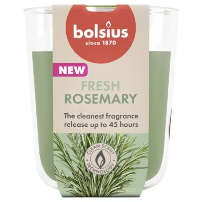 Bolsius geurglas 97/85 true scents rosemary a4