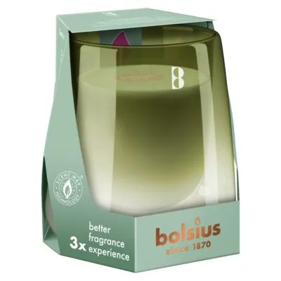 Bolsius Starterkit Clean Light Gardenia &Amp; Fig Ø86/90 mm 24 uur (4 stuks)