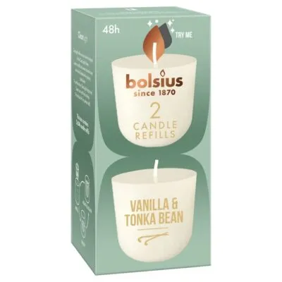 Bolsius Clean Light Pack 2 Van &Amp; Tonka Ø57×116 mm (6x 2stuks)