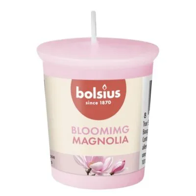 Bolsius Votive Rond True Scents Magnolia Ø45×53 mm 15 uur (24 stuks)