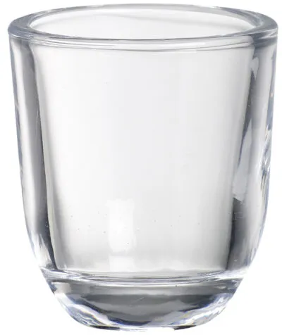 Bolsius Houder Glas Voor Votive Kaars Rond Ø58×65 mm (6 stuks)