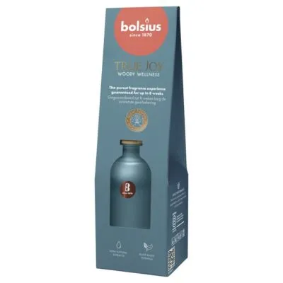 Bolsius Geurverspreiders 80 Ml True Joy Woody Welln (6 stuks)