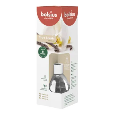 Bolsius Geurverspreiders 60 Ml True Scents Vanilla (6 stuks)
