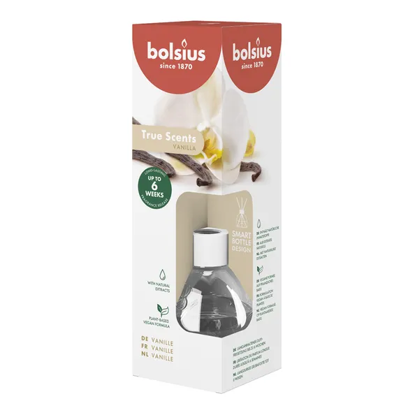 Bolsius Geurverspreiders 60 Ml True Scents Vanilla (6 stuks)