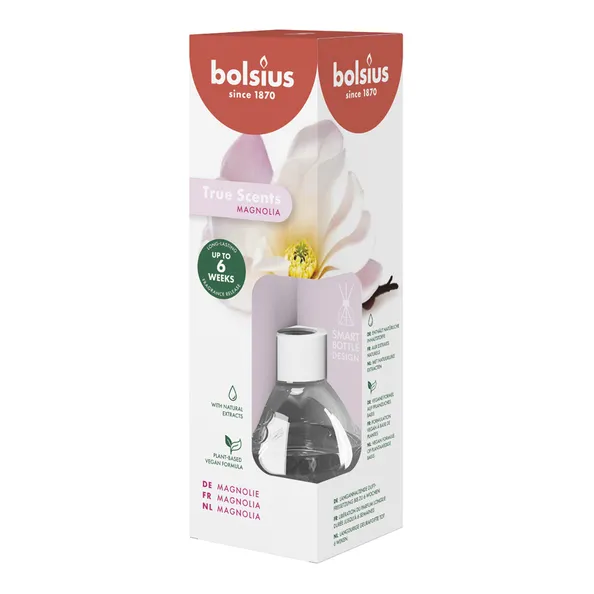 Bolsius Geurverspreiders 60 Ml True Scents Magnolia (6 stuks)