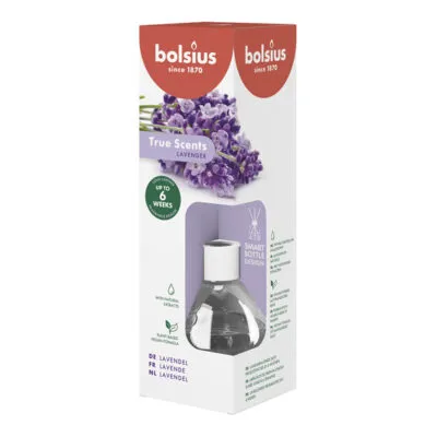 Bolsius Geurverspreiders 60 Ml True Scents Lavender (6 stuks)