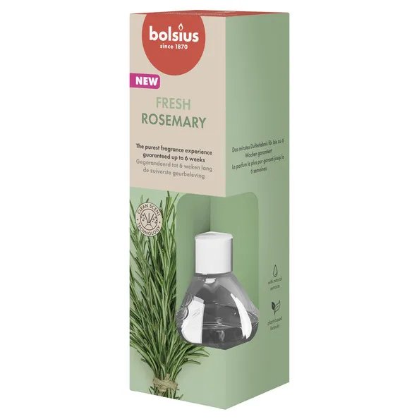 Bolsius Geurverspreiders 60 Ml True Scents Rosemary (6 stuks)