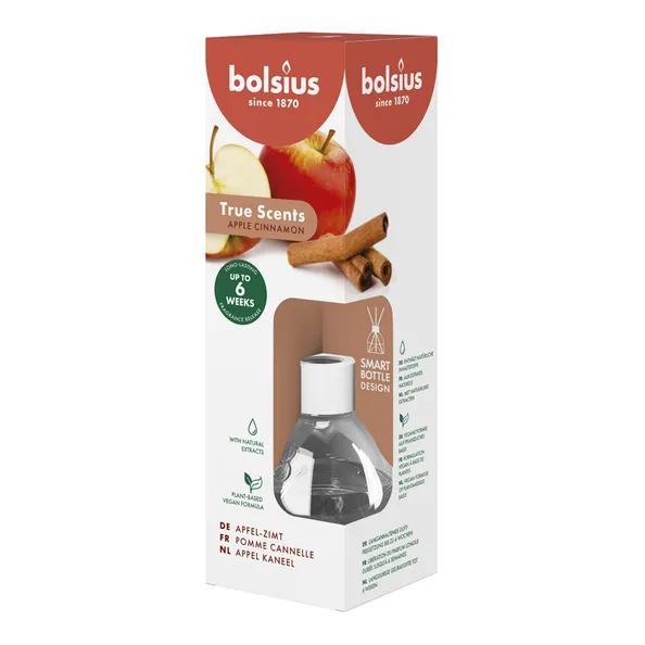 Bolsius Geurverspreiders 60 Ml True Scents Apple Cinn (6 stuks)