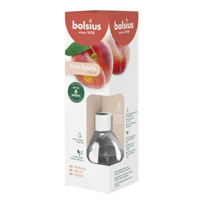 Bolsius Geurverspreiders 60 Ml True Scents  Peach (6 stuks)
