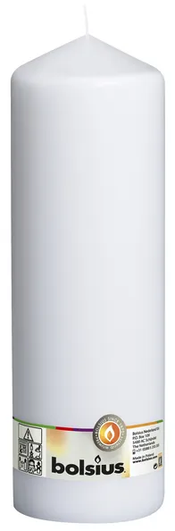 Bolsius Stompkaars Wit Ø98×300 mm 175 uur (4 stuks)