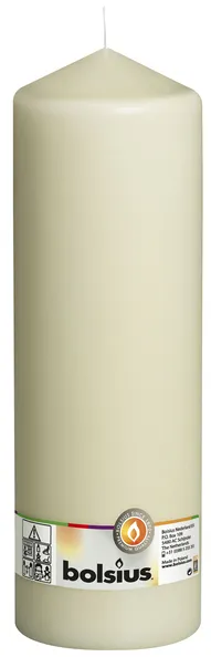 Bolsius Stompkaars Ivoor Ø98×300 mm 175 uur (4 stuks)